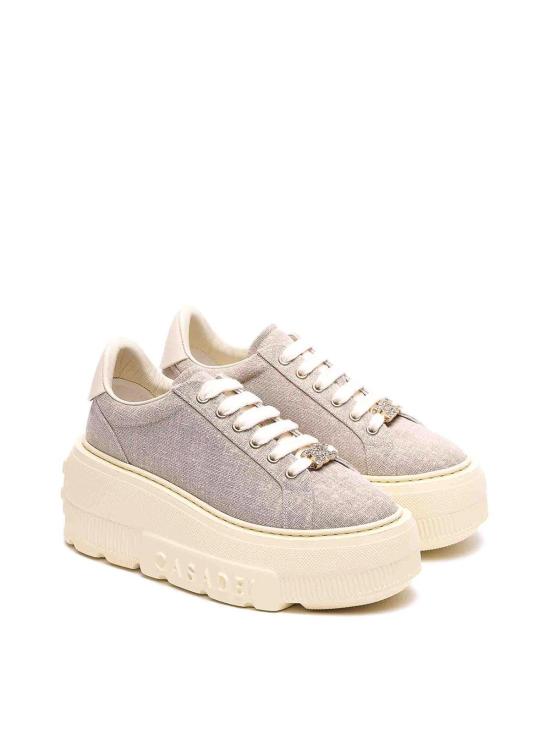 26SS 카사데이 스니커즈 2X041J0701C2981B342 Beige - CASADEI