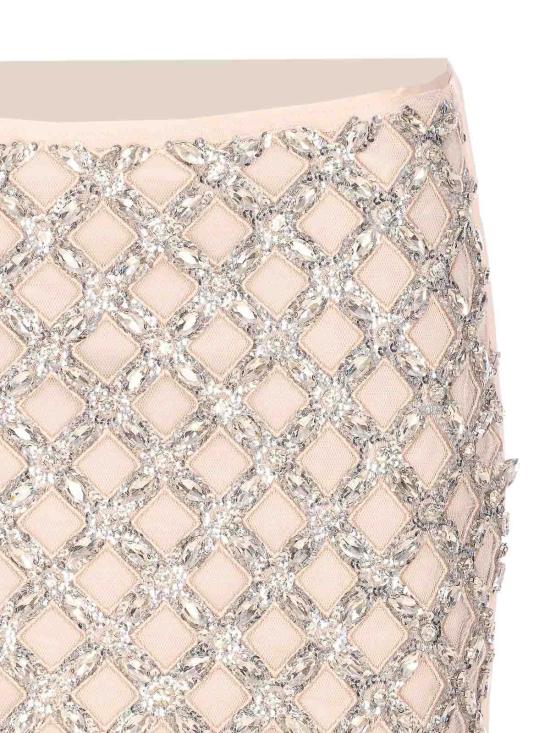 26SS 리우조 미디 스커트 PA6010T2527X0753 Nude Neutrals - LIU JO