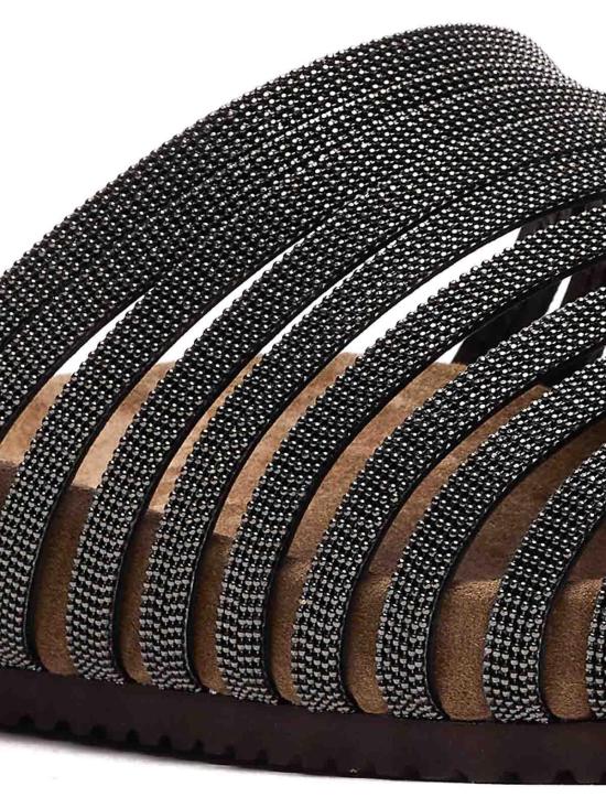 26SS 브루넬로 쿠치넬리 샌들 MZGAG3157C101 Black - BRUNELLO CUCINELLI