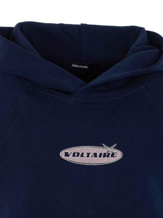 26SS 자딕앤볼테르 스웨터 JWSS01690404 Blue - ZADIG & VOLTAIRE