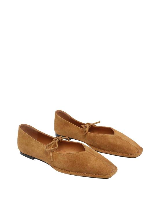 26SS 알로하스 플랫 슈즈 S10094602 Brown - ALOHAS
