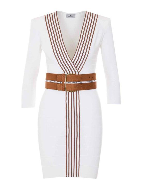 27SS 엘리자베타프랜치 미디 스커트 AM01S61E2AQ6 White