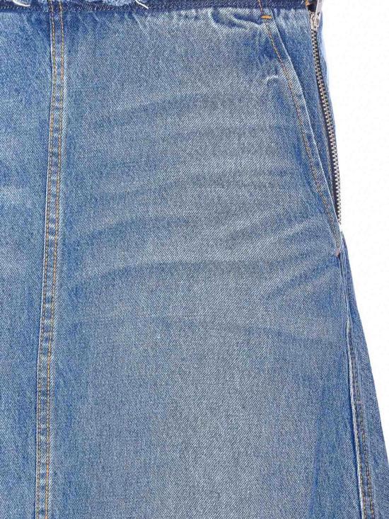 26SS 알렉산더 왕 미디 스커트 4DC1265958400C Blue - ALEXANDER WANG