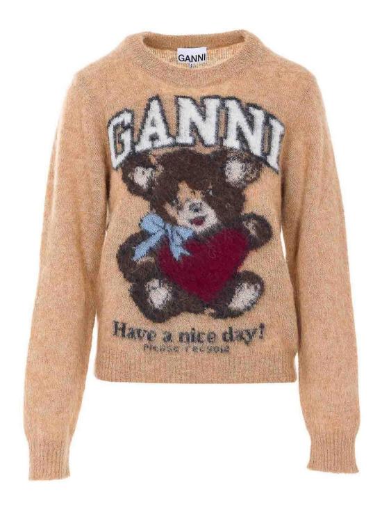 26SS 가니 베어 그래픽 울 니트 A1070091118