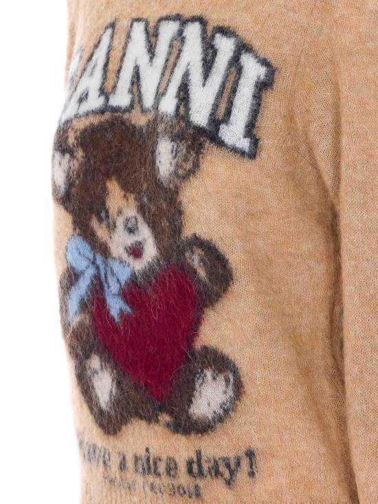 26SS 가니 베어 그래픽 울 니트 A1070091118 - GANNI