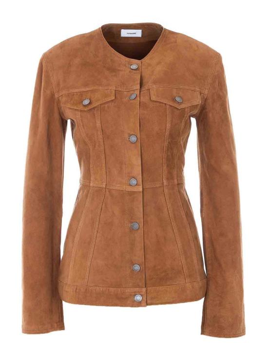 26SS 하이쿠레 가죽 자켓 HEW09117PL005TPC0039 Brown