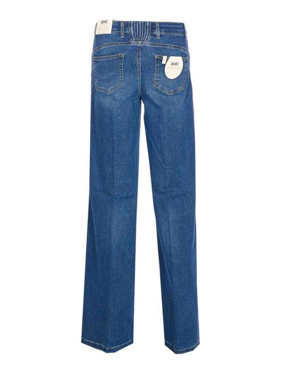 27SS 리우조 스트레이트 팬츠 UA6069DS00478263 Blue - LIU JO