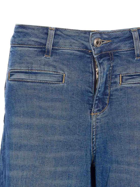 27SS 리우조 스트레이트 팬츠 UA6069DS00478263 Blue - LIU JO