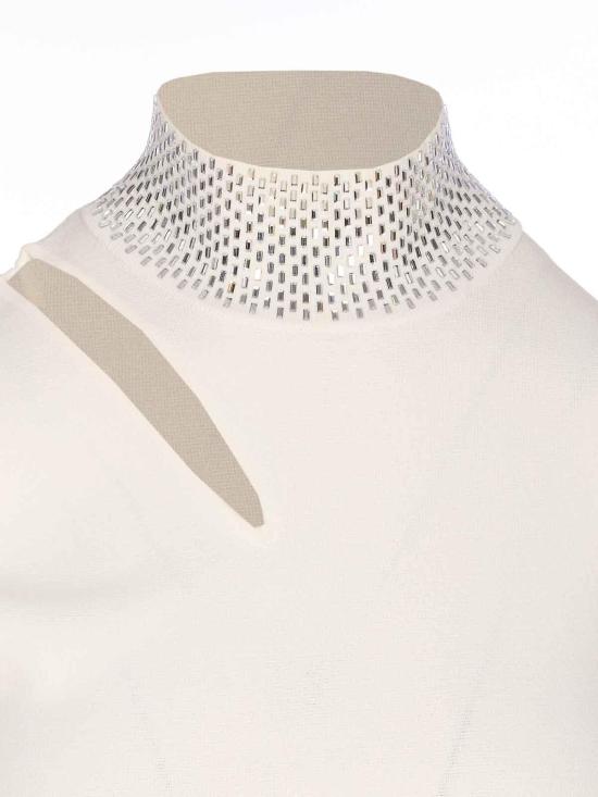 26SS 리우조 민소매 티셔츠 WA6221MS55N10701 White - LIU JO