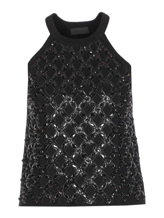 26SS 리우조 민소매 티셔츠 PA6048MS99E22222 Black