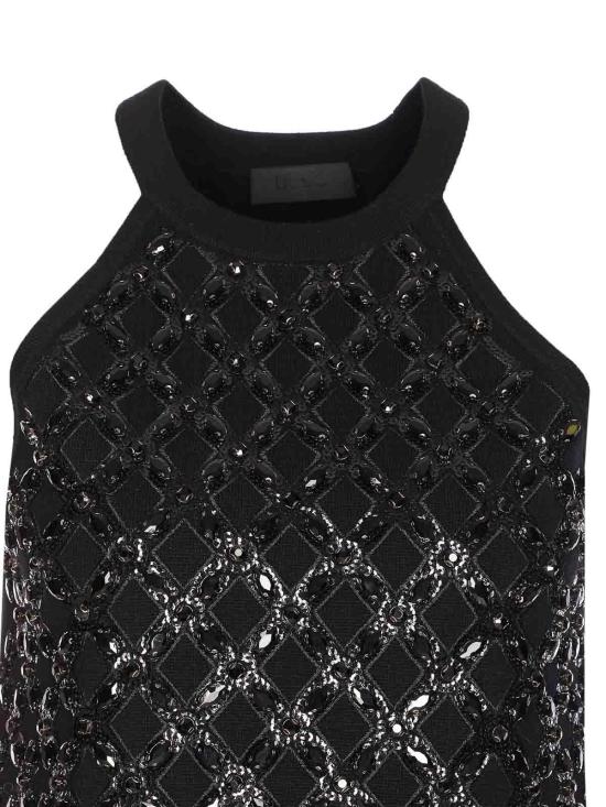 26SS 리우조 민소매 티셔츠 PA6048MS99E22222 Black - LIU JO