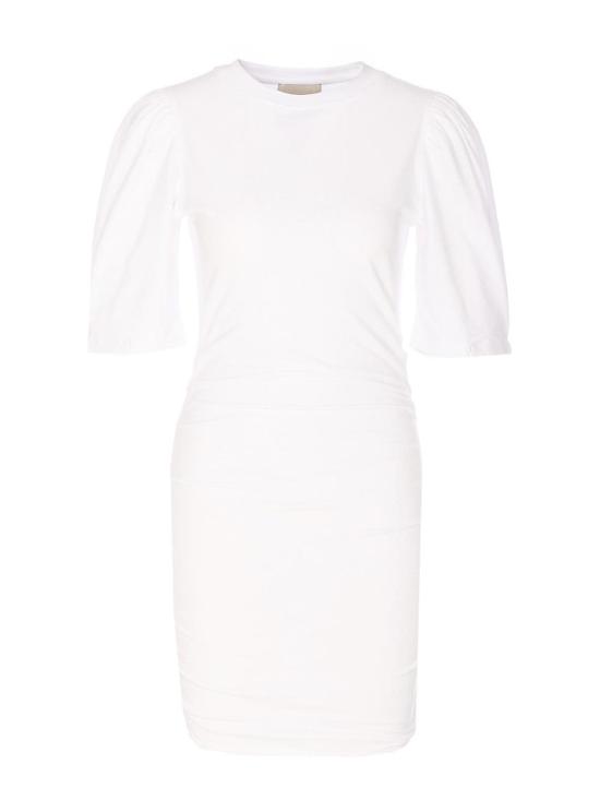 26SS 이자벨마랑에뚜왈 미디 원피스 RO1038FAA1N41I20WH White