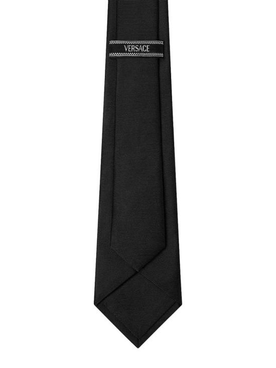 27SS 베르사체 넥타이 10073101A128511B00E Black - VERSACE