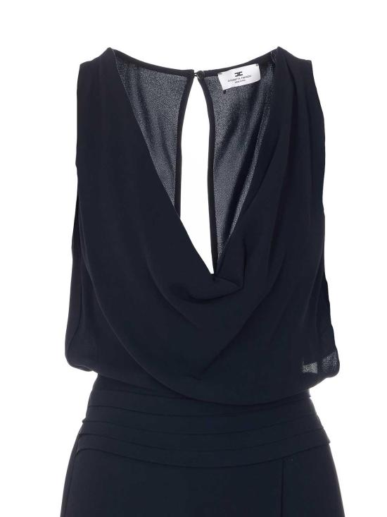  엘리자베타프랜치 미디 스커트 AB88461E2110 Black - ELISABETTA FRANCHI