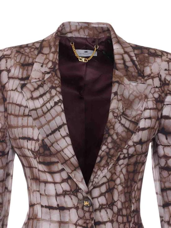  엘리자베타프랜치 수트 자켓 GI20761E2644 Brown - ELISABETTA FRANCHI
