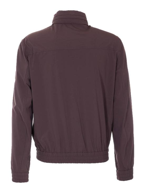 26SS 브루넬로 쿠치넬리 폴딩 후드 본디드 나일론 블루종 MZ4266525C1792 Red - BRUNELLO CUCINELLI