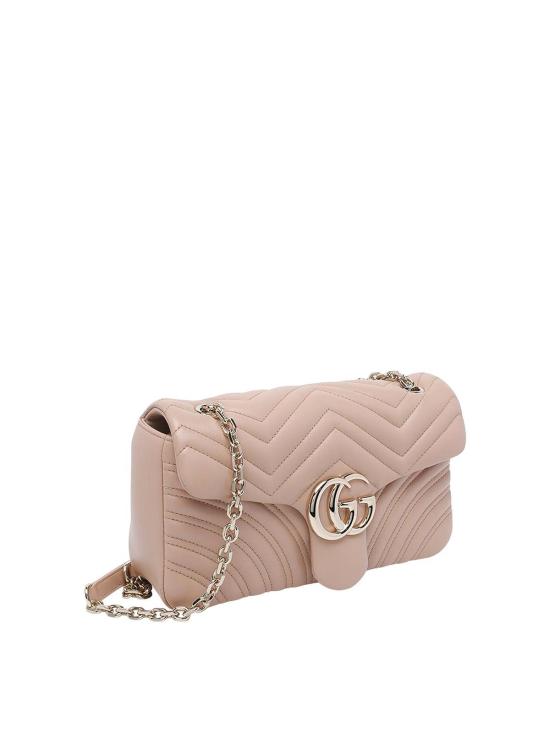 26SS 구찌 GG 마몽 미디엄 숄더백 837267AAE385753 Nude Neutrals - GUCCI
