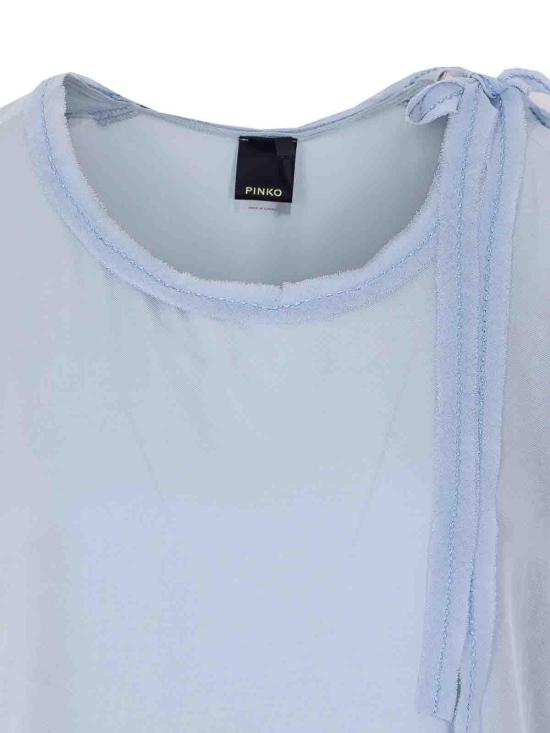 26SS 핑코 블라우스 106267A32UE87 Blue - PINKO