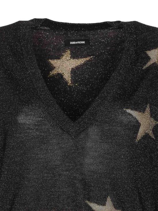 26SS 자딕앤볼테르 긴팔 티셔츠 KWSW02846011 Black - ZADIG & VOLTAIRE