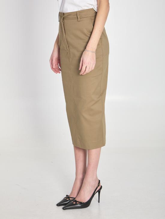 26SS 더 레이티스트 미디 스커트 TLW09008T0176 BEIGE - THE LATEST