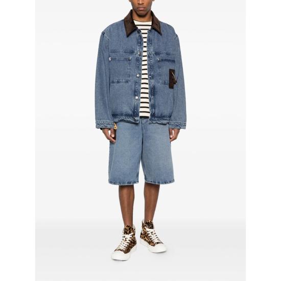 26SS 찰스 제프리 러버보이 데님 숏팬츠 062040401 BLU BLUE - CHARLES JEFFREY LOVERBOY