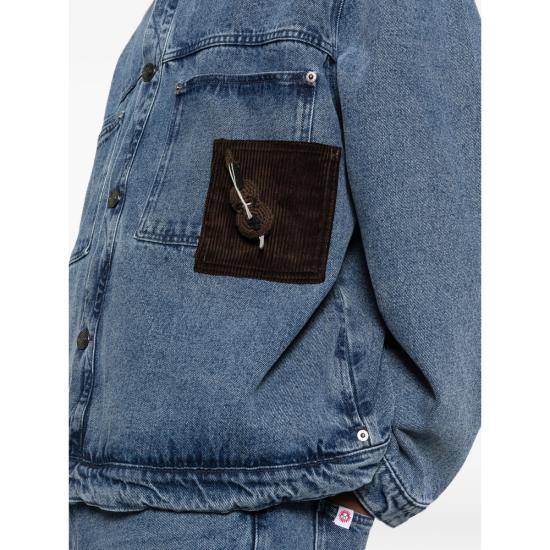 26SS 찰스 제프리 러버보이 데님 자켓 062010501 BLU BLUE BROWN - CHARLES JEFFREY LOVERBOY