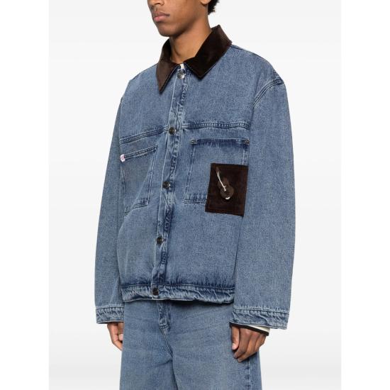 26SS 찰스 제프리 러버보이 데님 자켓 062010501 BLU BLUE BROWN - CHARLES JEFFREY LOVERBOY