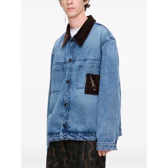26SS 찰스 제프리 러버보이 데님 자켓 062010501 BLU BLUE BROWN - CHARLES JEFFREY LOVERBOY