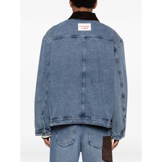 26SS 찰스 제프리 러버보이 데님 자켓 062010501 BLU BLUE BROWN - CHARLES JEFFREY LOVERBOY