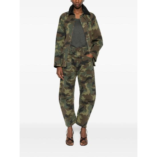 26SS 닐리로탄 자켓 13456 W837 ANDREW CAMOU GREEN BROWN - NILI LOTAN