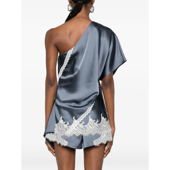 26SS 이로 블라우스 TOPAZI WP16 BLU93 BLUE - IRO