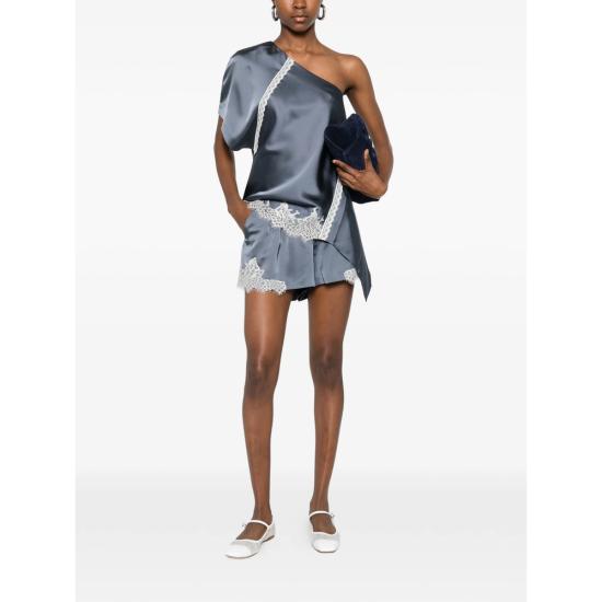 26SS 이로 블라우스 TOPAZI WP16 BLU93 BLUE - IRO