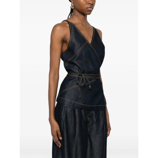 26SS 이로 블라우스 RENATA WP16 DN06 BLUE - IRO