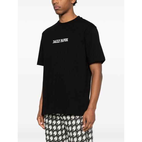 26SS 데일리 페이퍼 반팔 티셔츠 2610040 OIL CAN BLACK - DAILY PAPER