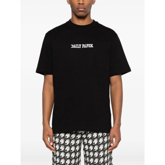 26SS 데일리 페이퍼 반팔 티셔츠 2610040 OIL CAN BLACK - DAILY PAPER