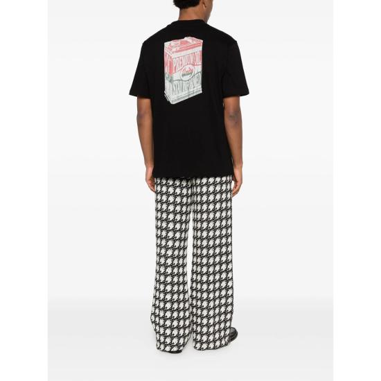 26SS 데일리 페이퍼 반팔 티셔츠 2610040 OIL CAN BLACK - DAILY PAPER