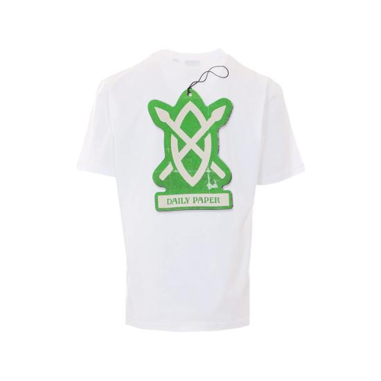 26SS 데일리 페이퍼 반팔 티셔츠 2610032 AIR FRESHE WHITE - DAILY PAPER