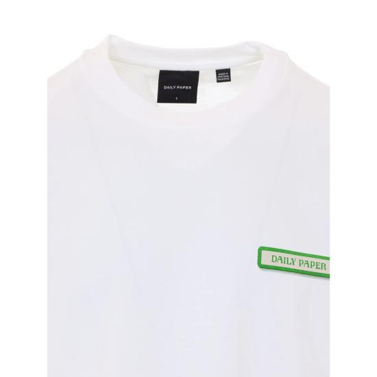 26SS 데일리 페이퍼 반팔 티셔츠 2610032 AIR FRESHE WHITE - DAILY PAPER