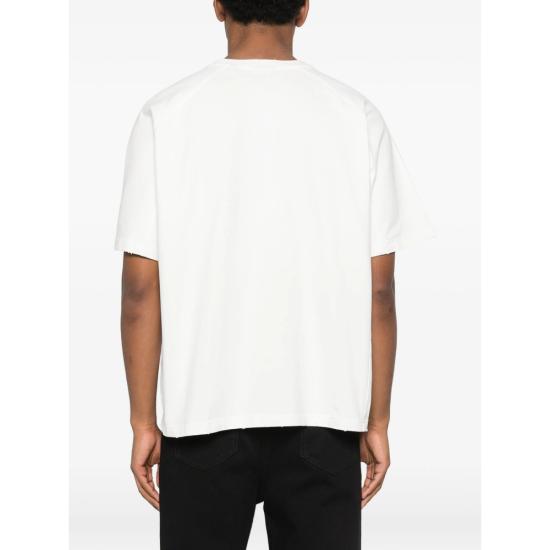 26SS 데일리 페이퍼 반팔 티셔츠 2610019 RAGLAN STA OFFWH WHITE - DAILY PAPER