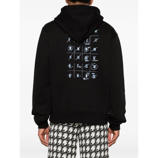 26SS 데일리 페이퍼 후드 티셔츠 2610011 SHIELD EVO BLACK - DAILY PAPER