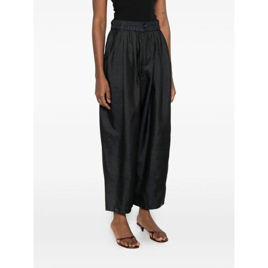 26SS 쉐르 크롭 팬츠 PAN0683 VERNON NOIR BLACK - SOEUR