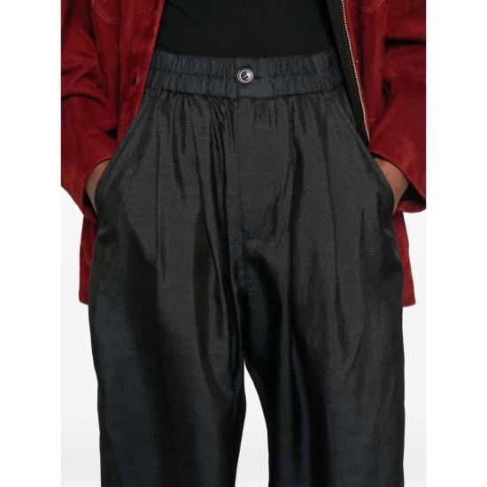 26SS 쉐르 크롭 팬츠 PAN0683 VERNON NOIR BLACK - SOEUR