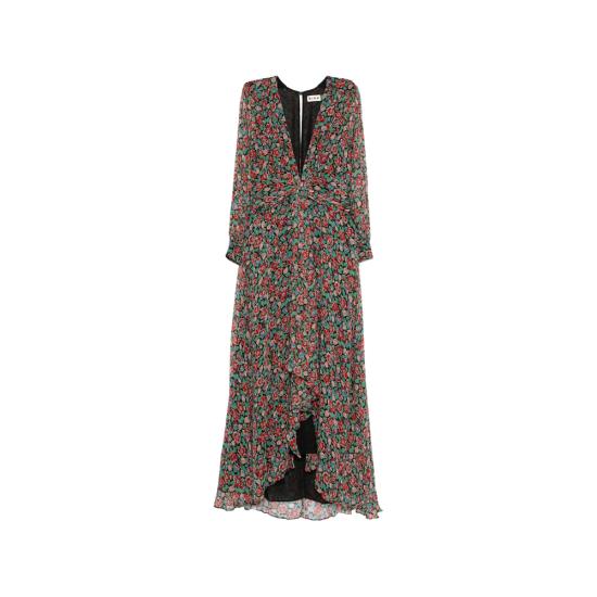 26SS 릭소 롱 원피스 MEERA JEBCH BLACK RED