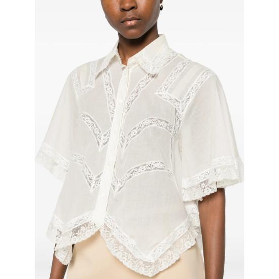 26SS 에르마노 설비노 셔츠 D482K350APJBN 10104 WHITE - ERMANNO SCERVINO