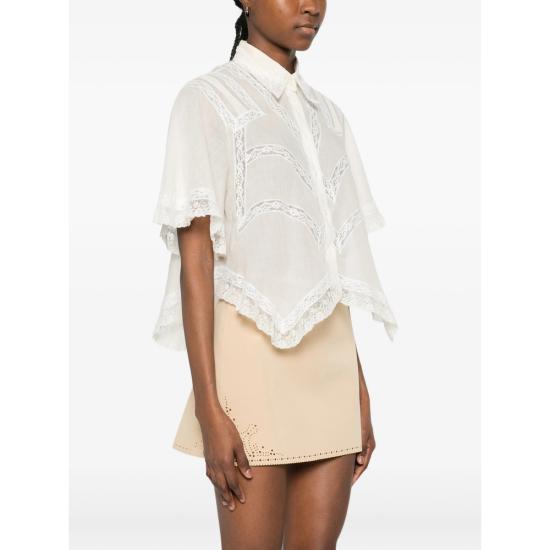 26SS 에르마노 설비노 셔츠 D482K350APJBN 10104 WHITE - ERMANNO SCERVINO