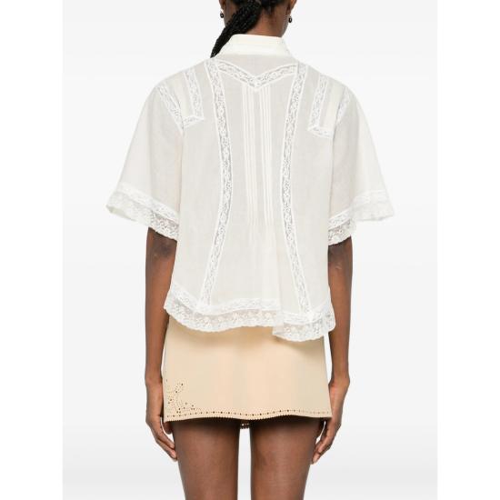 26SS 에르마노 설비노 셔츠 D482K350APJBN 10104 WHITE - ERMANNO SCERVINO