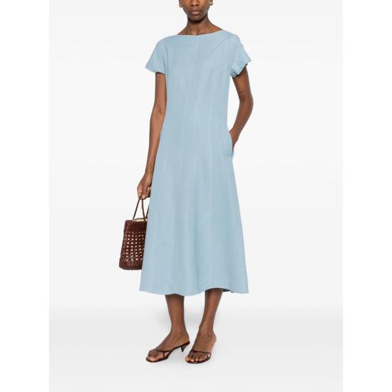 26SS 안토넬리 피렌체 미디 원피스 Q6604 MATILDE 702 BLUE - ANTONELLI FIRENZE