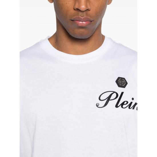 26SS 필립 플레인 반팔 티셔츠 MTK8906 PJY002N 01 WHITE - PHILIPP PLEIN