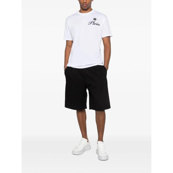 26SS 필립 플레인 반팔 티셔츠 MTK8906 PJY002N 01 WHITE - PHILIPP PLEIN