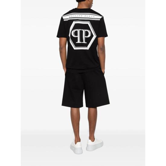 26SS 필립 플레인 반팔 티셔츠 MTK8886 PJY002N 02 BLACK - PHILIPP PLEIN